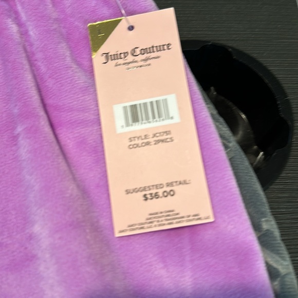 Juicy couture 2 pack sleepwear shorts - Picture 2 of 7